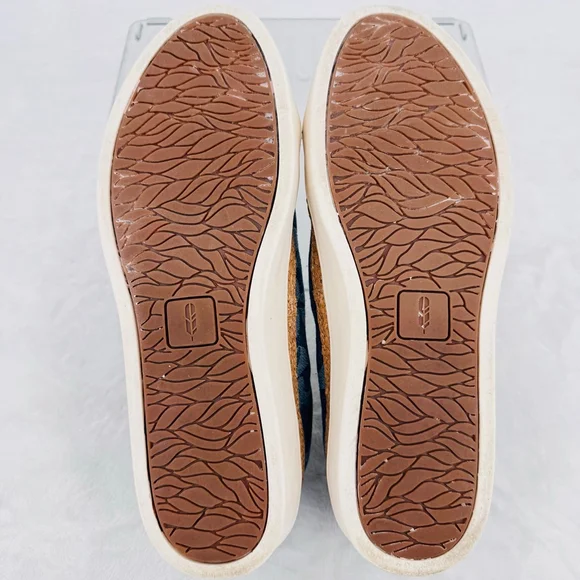 Revitalign Hermosa Sneakers Blue Denim Floral Orthotic Gore Lace Up - Picture 7 of 7